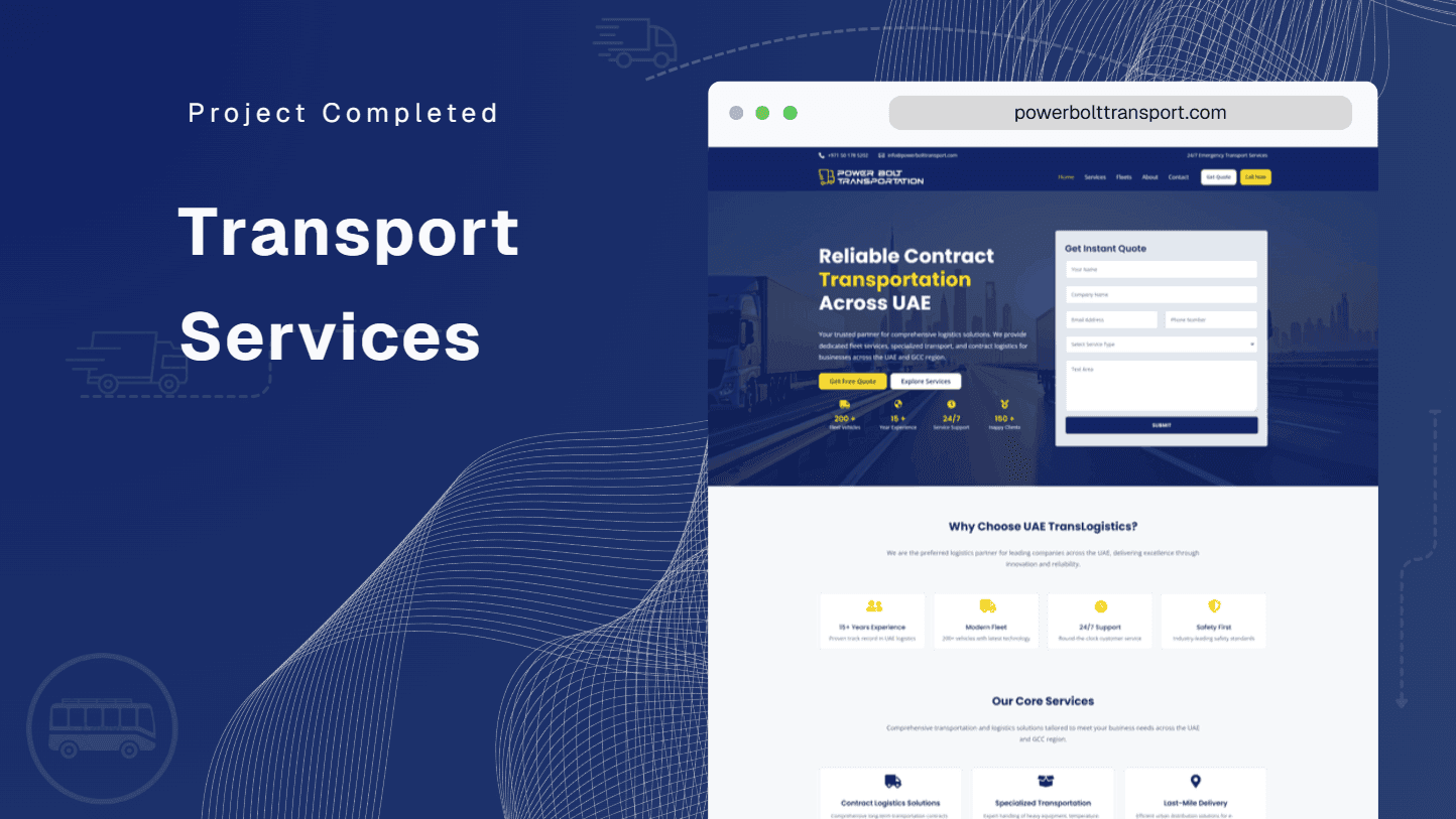 Power Bolt Transport